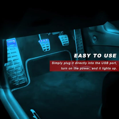 Car Interior LED Lights (Ice Blue)