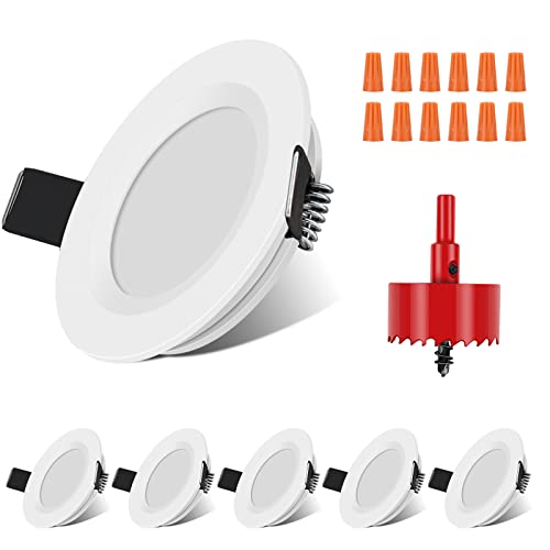 12V LED RV Puck Lights (Cool White,White)