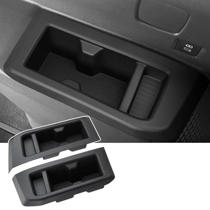 2 Pack Rear Cup Holder Inserts for Toyota Land Cruiser 1958 250 LC250 Prado Accessories 2025 (3rd Row Cup Holders Insert)
