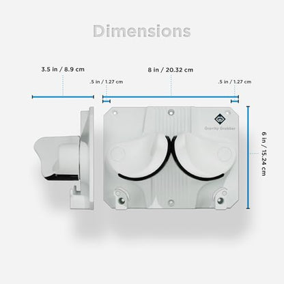 The OG Ski & Snowboard Wall Mount (White / Two Pack)