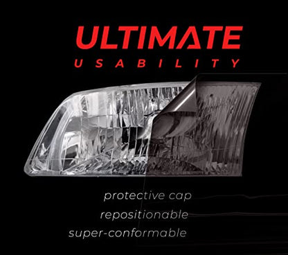 Ultimate Headlight Taillight Tint Vinyl Wrap (16" x 30ft / Light Smoke)