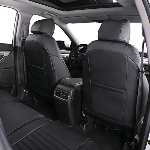 Car Accord & Hybrid Seat Covers 2023 (Black / 2023-2026 Accord & Hybrid;Rear 40/60 Split)