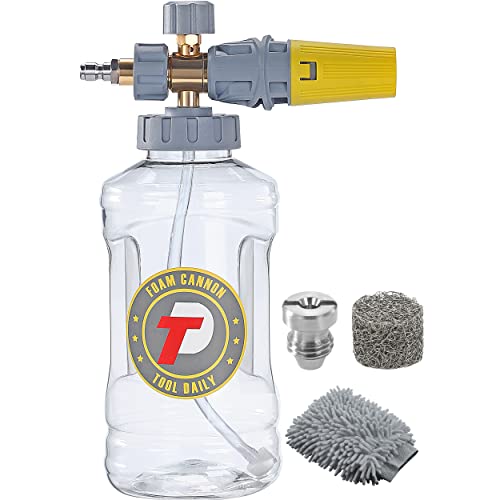 Foam Cannon for Pressure Washer (Yellow)