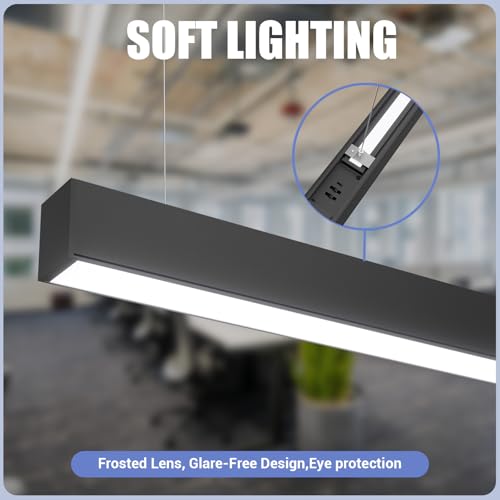8FT LED Linear Light (Black / 8FT1P)