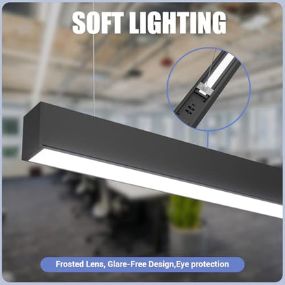 8FT LED Linear Light (Black / 8FT1P)