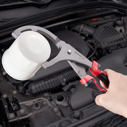 Oil Filter Wrench Set (9" & 12" Pliers: 1-3/4" - 3-3/4")