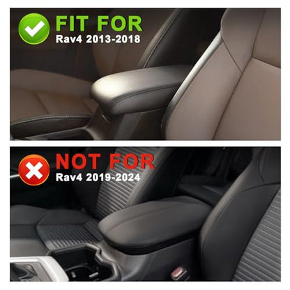 Armrest Cover for Toyota RAV4 2013 (17) 13-18 |RAV4, +Thick)