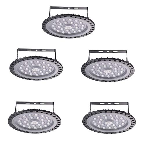5 PACK 100W UFO LED High Bay Light