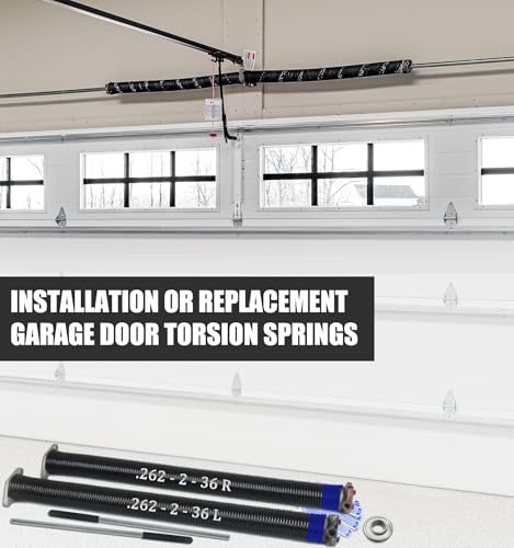 Garage Door Torsion Spring Set (.262x2x36")