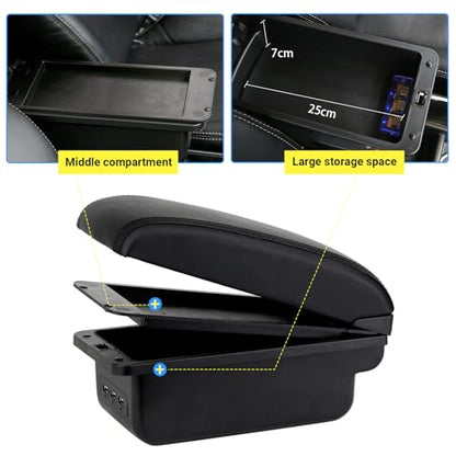 Compatible with Nissan Versa Armrest 2007 (Versa 2007-2011 / Style 6)
