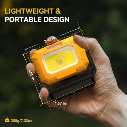 2 Pack LED Work Light (yellow-2)