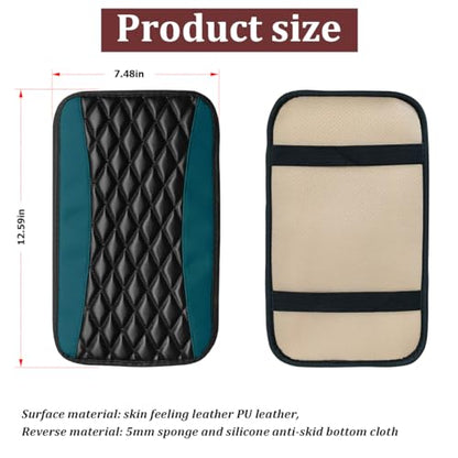 Car Center Console Pad (Blackish Green)