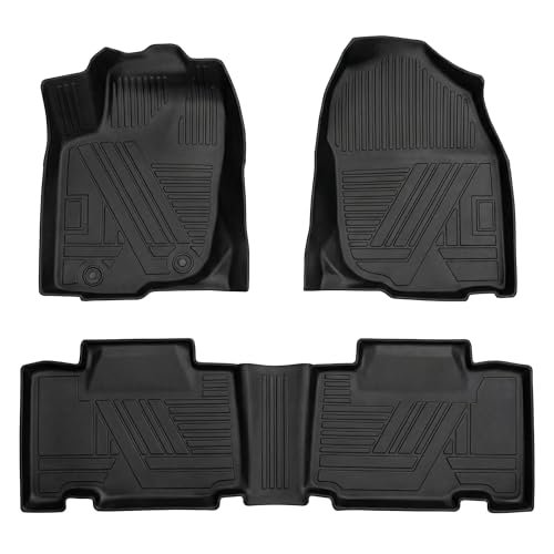 All Weather Floor Mats TPE Carpet Rugs Custom (For 2013-2018 Toyota RAV4 Floor Mat)