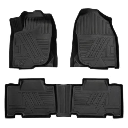 All Weather Floor Mats TPE Carpet Rugs Custom (For 2013-2018 Toyota RAV4 Floor Mat)