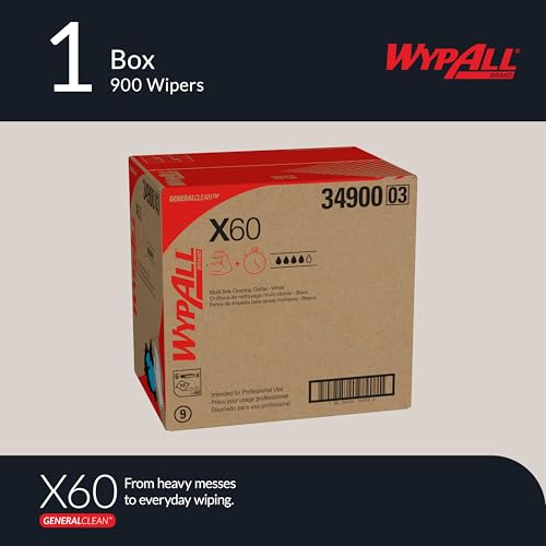 GeneralClean X60 Multi (Flat Sheet Fold / 6 Packs / White)