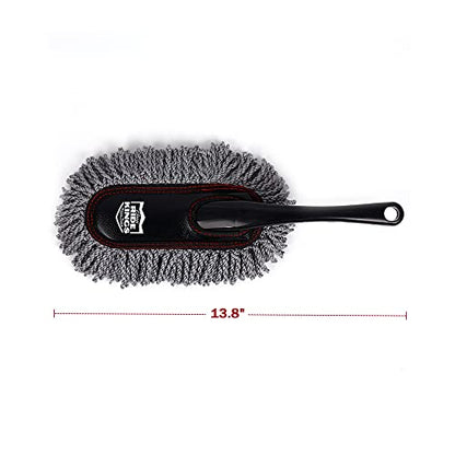 Car Duster Exterior Scratch Free (Red Set-cotton)