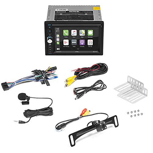 DDCP62 R Apple CarPlay Car Multimedia Player (6.2 inch + Backup Camera)