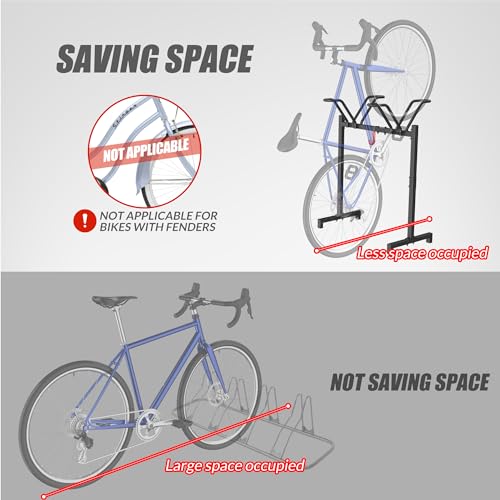 2 Bikes Floor Stand (2 Bikes)
