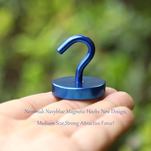 Magnetic Hooks Steel Tube Design for Cruise (Navyblue / 130lb Magnetic Hooks)