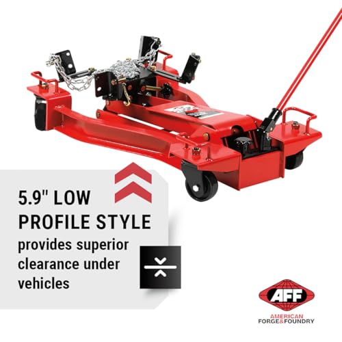 Low Profile Manual Hydraulic Transmission Jack (2000 lbs Capacity)