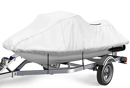 iCOVER Jet Ski Cover (Silver / Up to 135in Long)