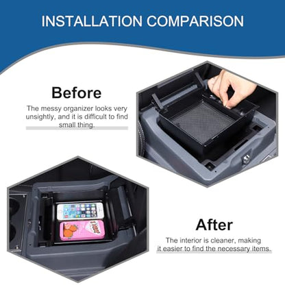 Car Armrest Storage Box Tray Compatible with INEOS Grenadier 2022