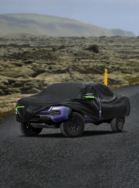 Car Cover Custom Fit for Toyota Tacoma 2005 (Fit for Toyota Tacoma Black)