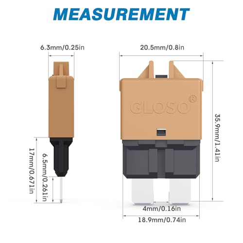 Circuit Breakers E39 Manual (25 Pack / 10A)