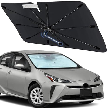 Windshield Sun Shade Umbrella for Toyota Prius 2016 (Fit for Toyota Prius 2016-2022)