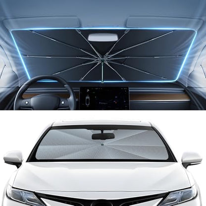 Windshield Sun Shade Umbrella for 2018 (Toyota Camry 2018-Present)