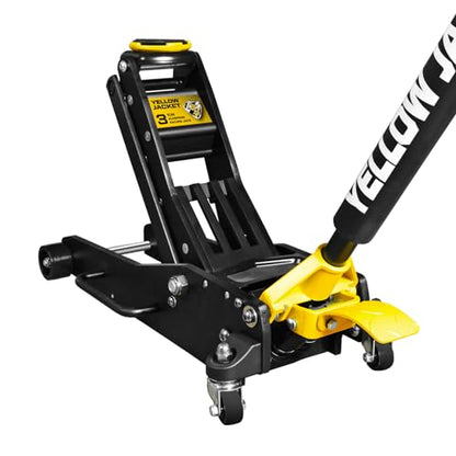 3 Ton Aluminum Floor Jack (Aluminum / 3 Ton dual pump and foot pedal)