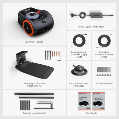 Segway Navimow i110N Robot Lawn Mower Perimeter Wire Free 1 (i110N-US-FBA)
