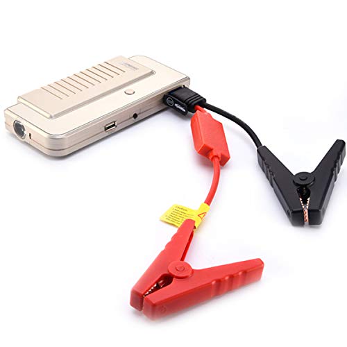 EC5 Booster Jumper Cables Automotive Replacement Jump Starter EC5 Connector Emergency Alligator Clip to EC5 Cable for 12V Portable Car Jump Starter 10AWG Wire