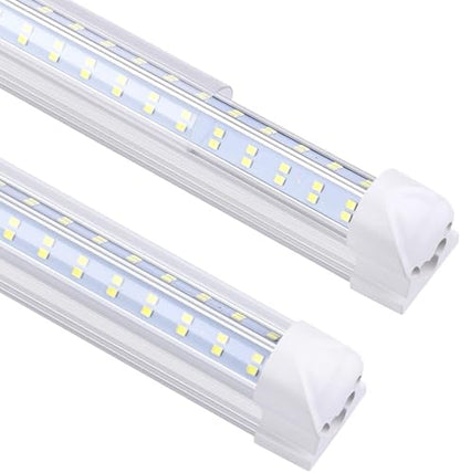 20 Pack 8FT Led Shop Light (20PCS 8FT 4 Row 6000K)