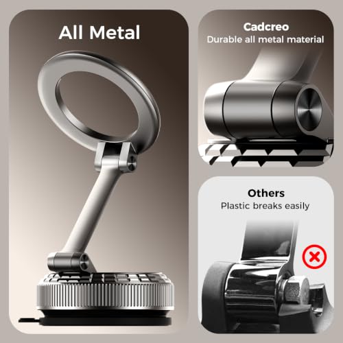Metal Magnetic Car Phone Holder for Magsafe Phone (Carbon Fiber)