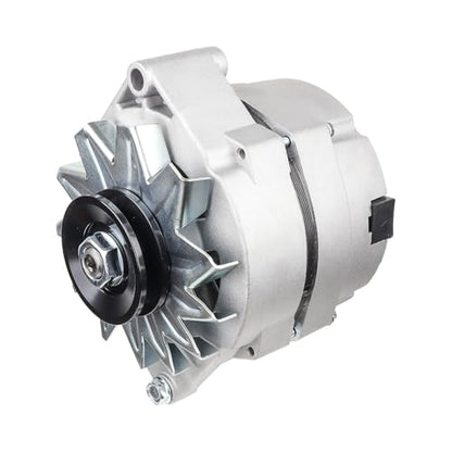 New 1 Wire Self Exciting Alternator High Output 120A compatible with Pontiac Buick Cadillac Chevy GM 350 SBC BBC 10SI Replacement#7127SEN (7127-SE-G)