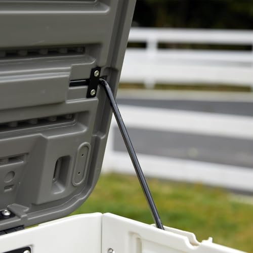 110 Gallon Pro Resin Deck Box (White / 110 Gallon)