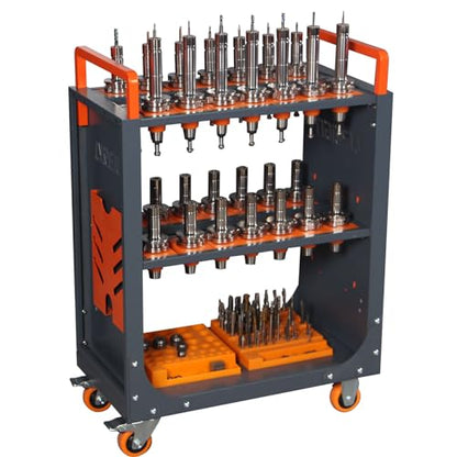 BT50 CNC Tool Holder Transfer Cart (CAT/BT50-20CAP)