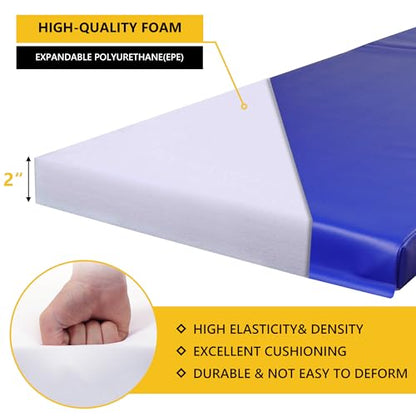Wall Corner Guards & Edge Protector (5FT TALL 6in SIDES / Blue)
