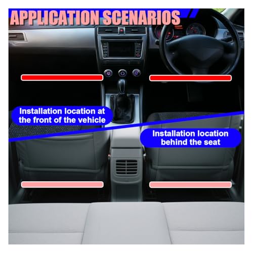 Car LED Strip Light (Ice Blue-Cigar Lighter)