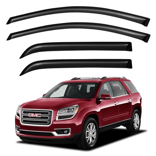 Window Visors Rain Guards for 2007 (2007-2016 GMC Acadia)