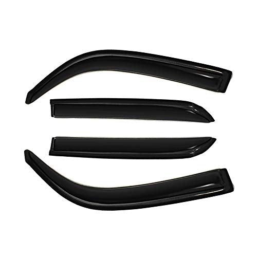 Outside Rain Guards Compatible with Toyota Sequoia 01 (for Sequoia 2001-2007)