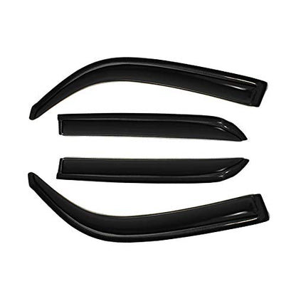 Outside Rain Guards Compatible with Toyota Sequoia 01 (for Sequoia 2001-2007)