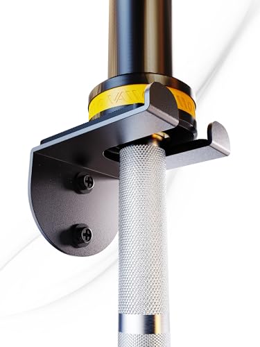 Single Olympic Barbell Hanger (3mm Black)