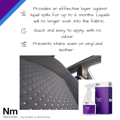 Car Fabric Protector Spray 750ml (25.5 Fl Oz (Pack of 1))