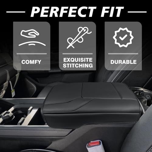 Armrest Cover for Ram1500 2500 3500 2019 (3) 19-26 |Ram1500/2500/3500|Bucket Seat,Regular,V1)