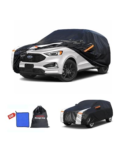 Ford Edge Car Cover 100% Waterproof All Weather (Custom fit Ford Edge / SUV car cover)