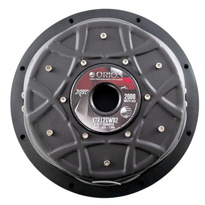 XTR12SWD2 XTR Series 12" Shallow Subwoofer (12" - DUAL 2 OHM)