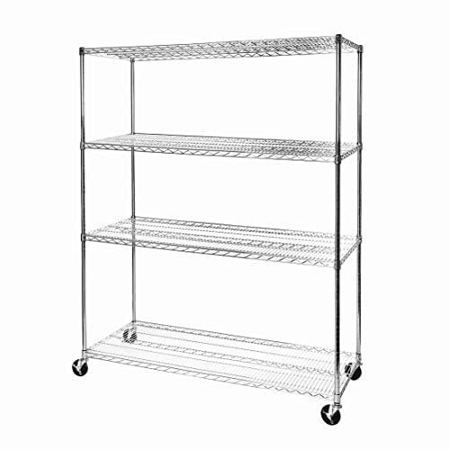 UltraDurable 4 (Steel / 4-Tier Shelving, 60" W x 24" D)