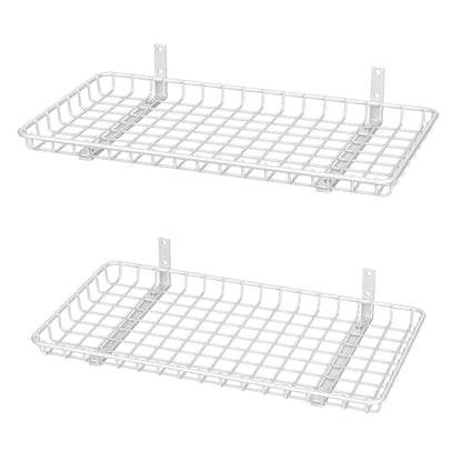 12x24 inch Wall Shelf (White / 12x24 in)